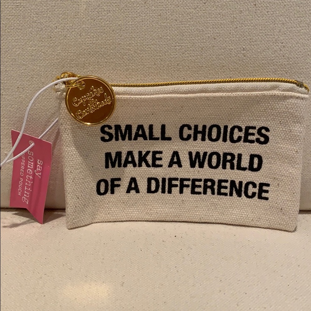 NWT Cute Saying Change Purse - Picture 1 of 4